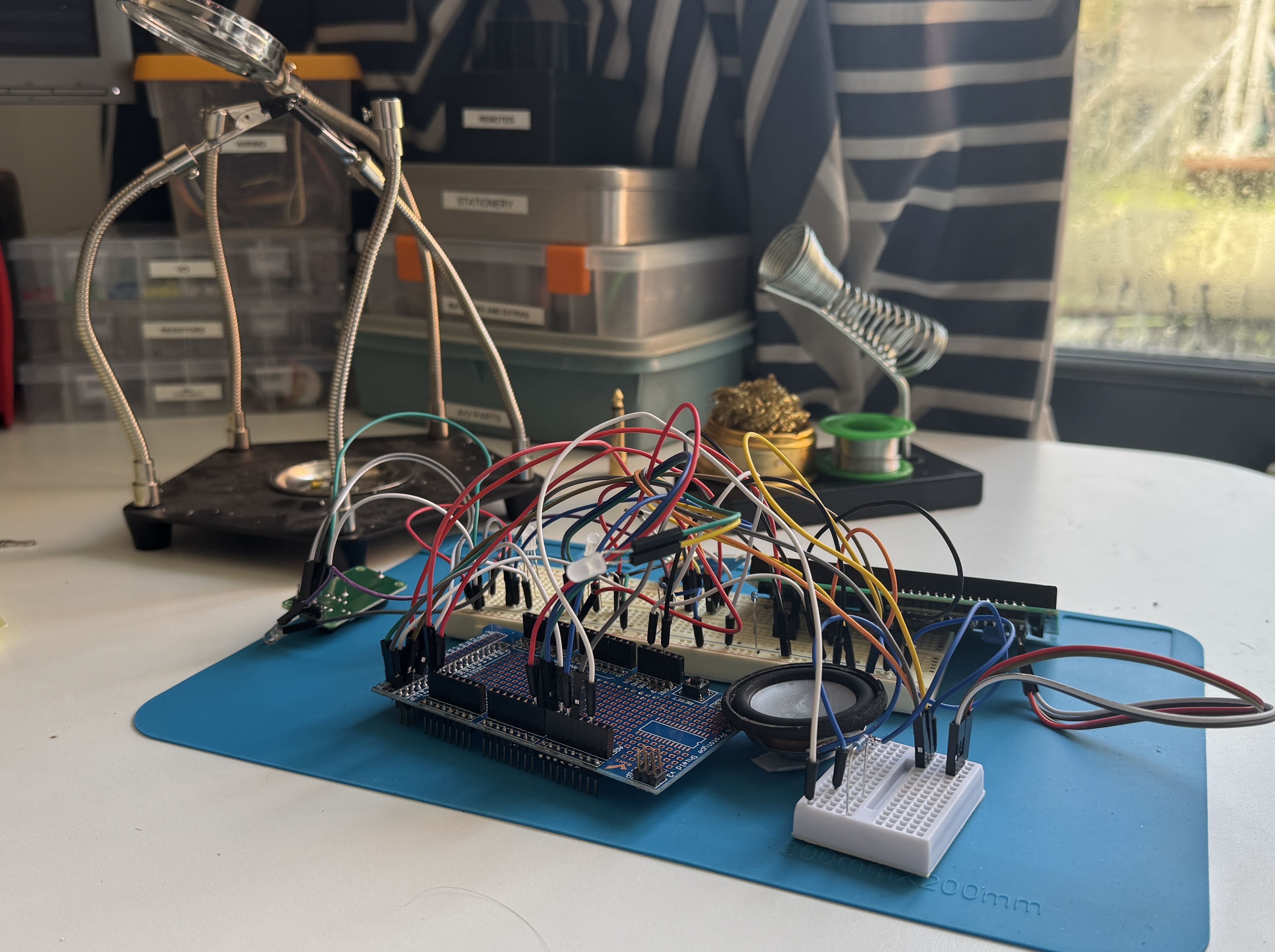 Building an electronic circuit